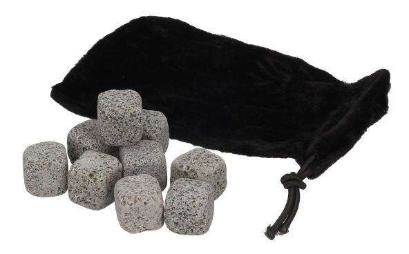 Invotis Kamienie Kamienne Kostki Lodu Do Whisky I Drinków Wielokrotnego Użytku Whisky Stones 9 Szt.)