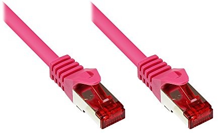 Good Connections Cat.5e kabel krosowy Ethernet LAN z zabezpieczeniem zatrzasku RNS, SF/UTP, 100 MHz, sieci Ethernet Gigabit-capable (10/100/1000 Base-T)  np. do Patch Panel, przełącznik, router, modem 8060-015M