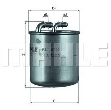 Zdjęcia - Filtr paliwa KNECHT  Mahle KL 313 