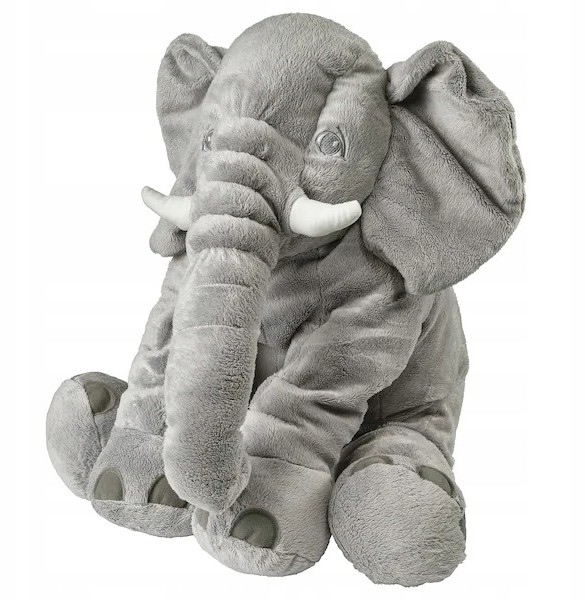 Słoń Słonik Pluszowy Maskotka Pluszak Duży 60 CM