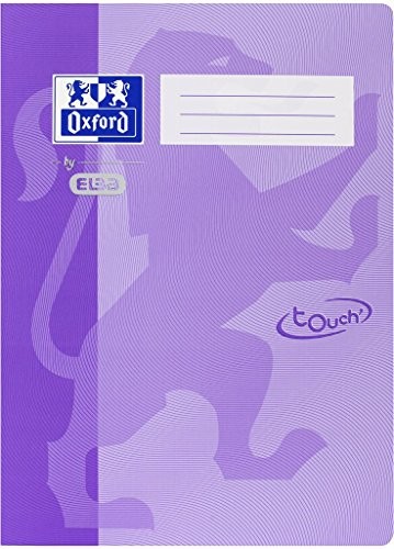 Elba OXFORD by Oxford by płaski teczka wykonana z litego kartonu z miękką powierzchnią w dotyku, format DIN 10 szt. fioletowy 400103409