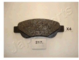 JAPANPARTS Zestaw klocków hamulcowych, hamulce tarczowe PA-217AF