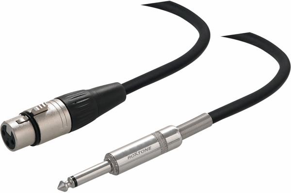 Roxtone SAMURAI SMXJ210L10 kabel mikrofonowy XLR-jack 10m
