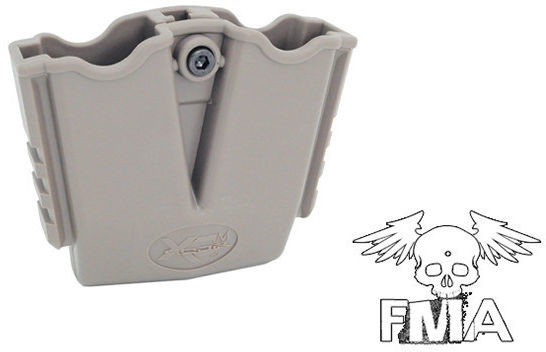 FMA Ładownica polimerowa podwójna na magazynki XDM Tan 19-005091) G 19-005091