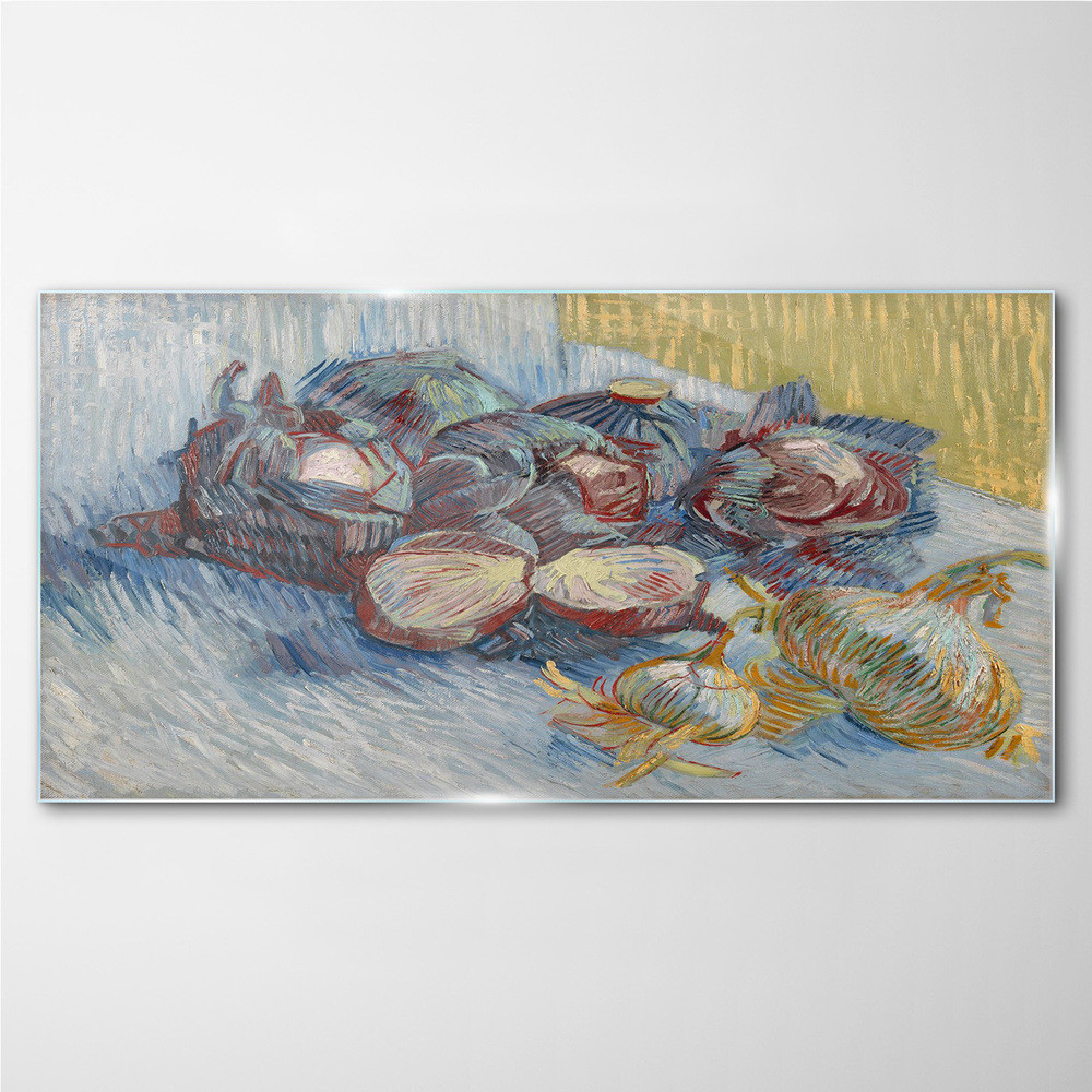 PL Coloray Obraz na Szkle Kapusta i Cebula Van Gogh 100x50cm