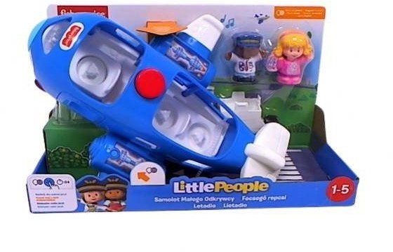 Fisher Price Price. Little People. GXR92 Samolot Małego Odkrywcy