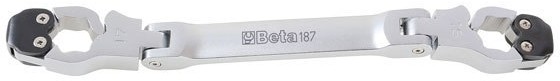 Beta KLUCZ OCZK.OTWIER.Z PRZEGUB.6KĄT.16X17 187/16X17