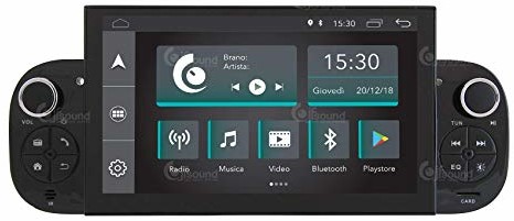 Jf Sound car audio system Custom Fit Radio samochodowe dla Fiat Panda Android GPS Bluetooth WiFi USB Full HD Touchscreen Display 7