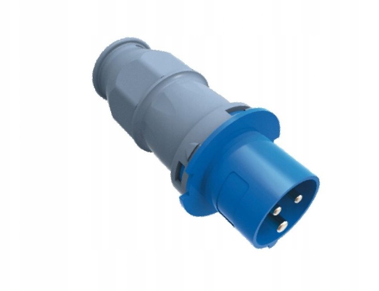 Wtyczka przemysłowa przenośna 32A 3p 220V-250V Fe