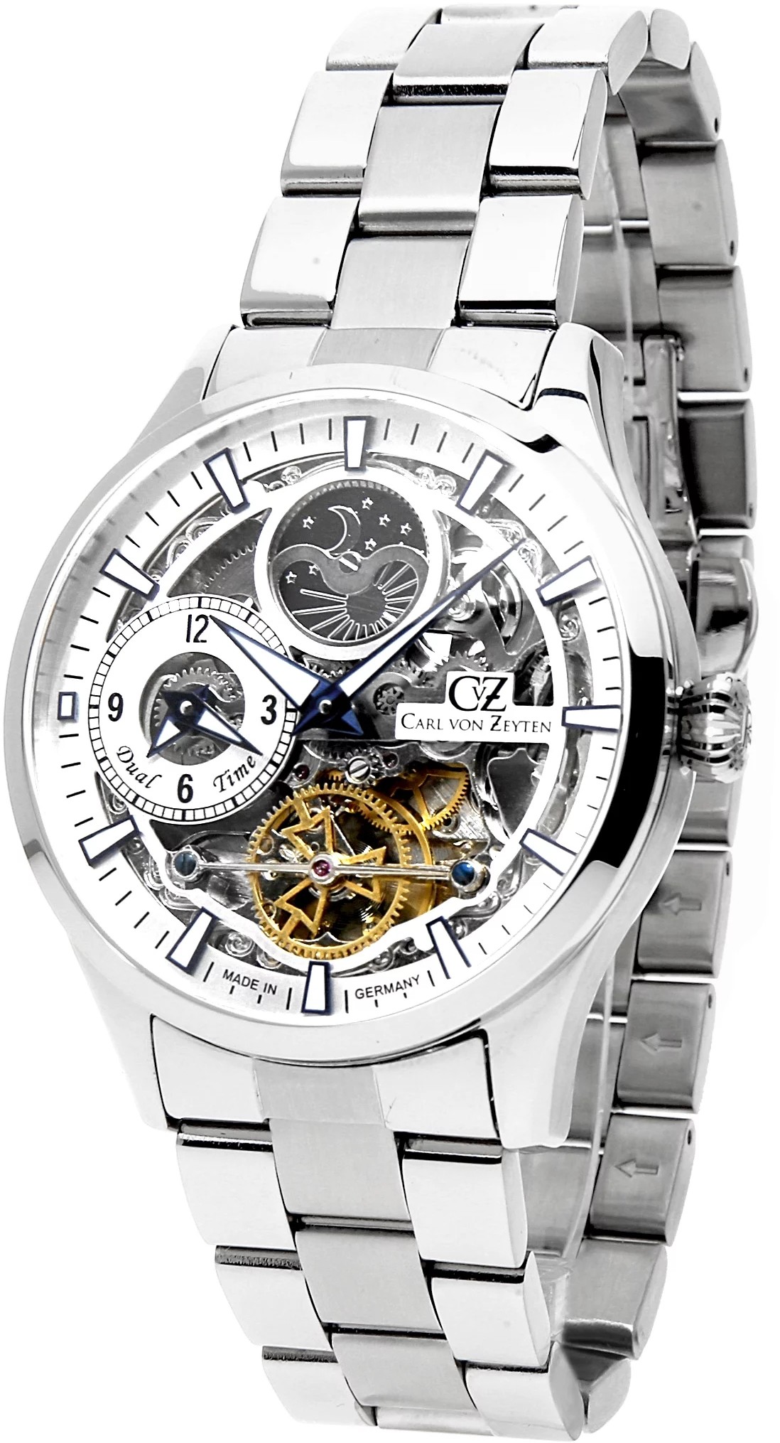 Carl von Zeyten Zegarek CVZ0063SLMS Freiburg Automatic Skeleton -