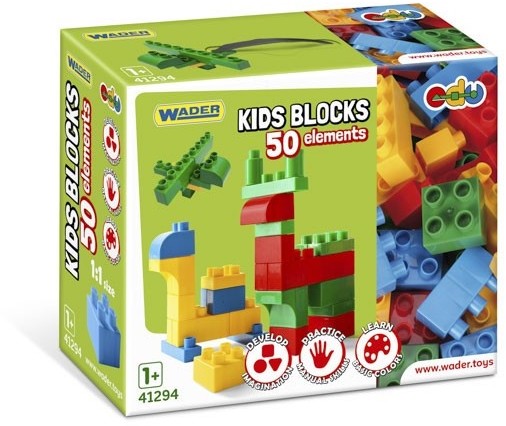 Kids Blocks Klocki 50 elementów