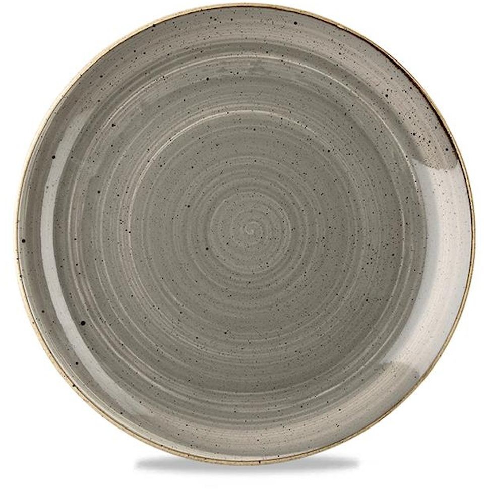 Churchill Talerz porcelanowy płytki Peppercorn Grey SPGSOG81