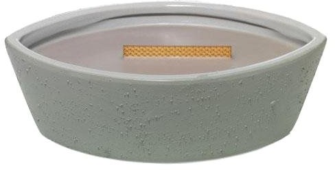 Woodwick Świecznik ceramiczny dekoracyjny wazon Dym z drzewa cedrowego 368,5 g