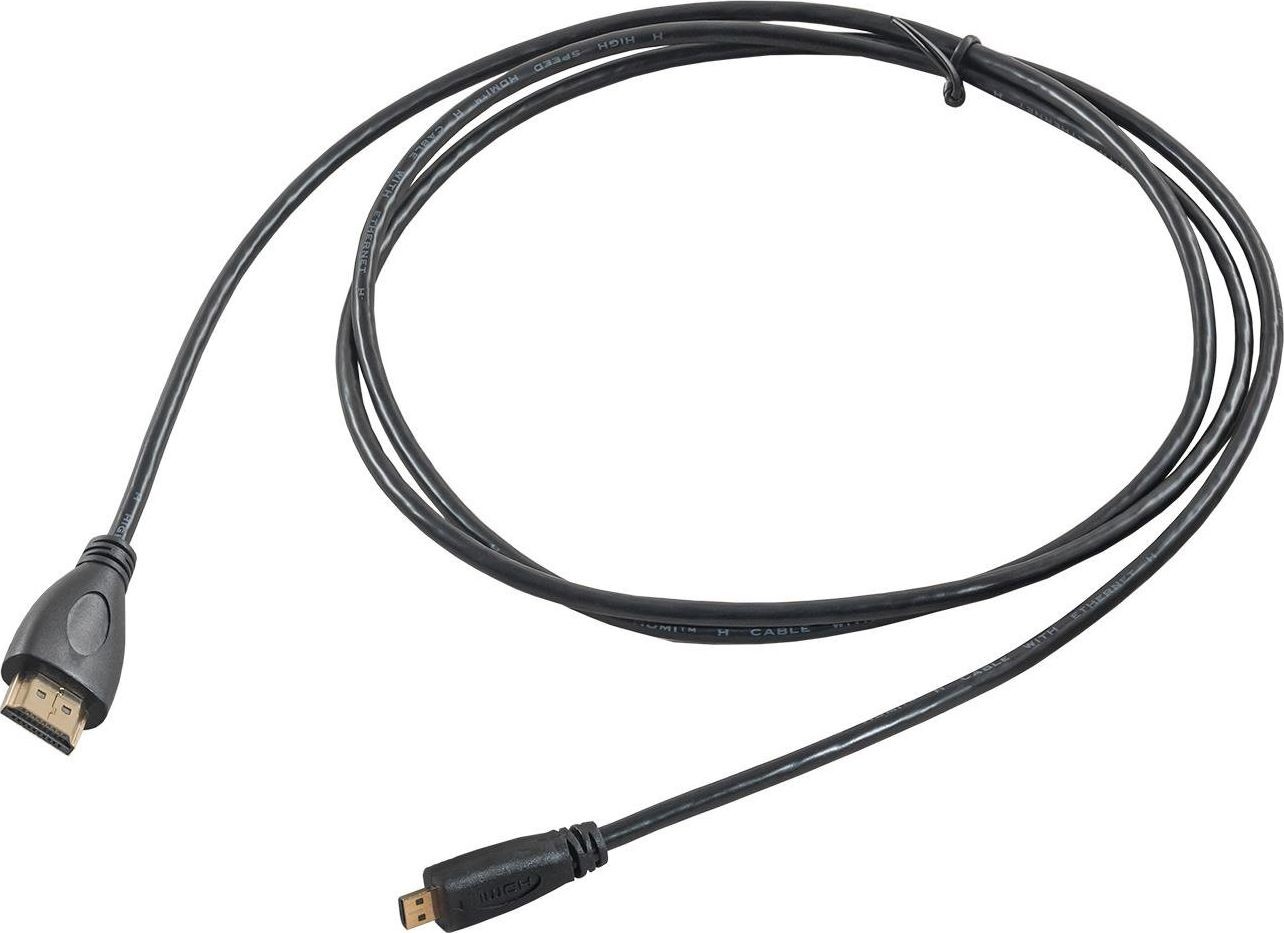 Zdjęcia - Kabel Akyga AK-HD-15R 1.5m /s1x micro HDMI 1x HDMI 