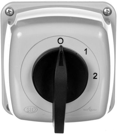 Elektromet Spółdzielnia Inwalidów Łącznik krzywkowy 0-1-2 5P 16A w obudowie IP44 Łuk 16-33 921615