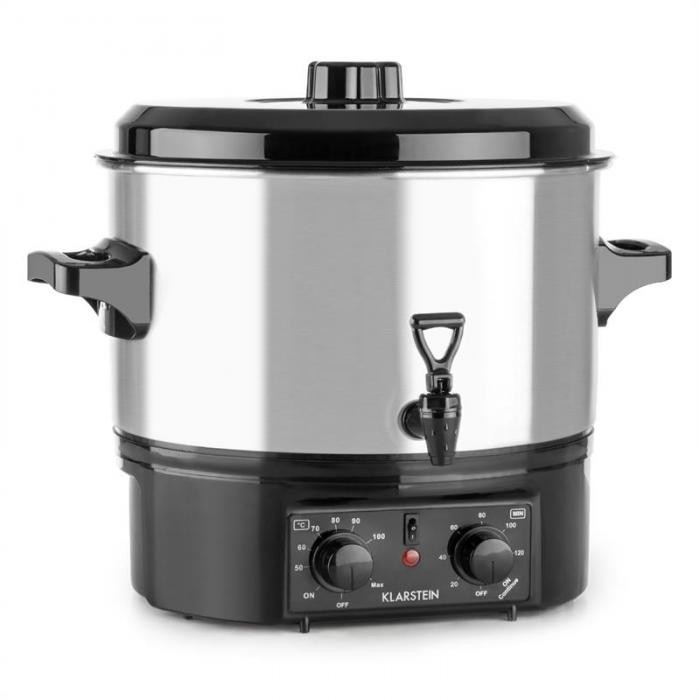 Klarstein Klarstein Biggie Small Automat do wekowania Garnek do wekowania 16 l 2000 W stal nierdzewna 4260457480084