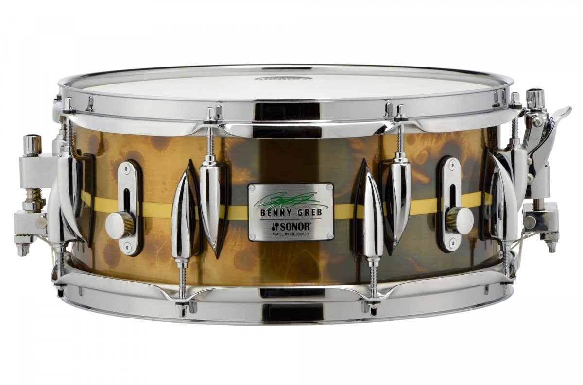 Sonor Benny Greb 13"x5,75" Brass werbel 2.0