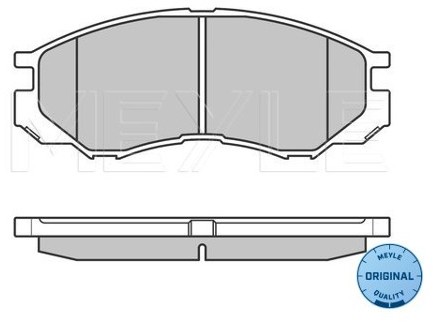 Wulf Gaertner Autoparts Zestaw klocków hamulcowych, hamulce tarczowe Wulf Gaertner Autoparts 025 232 9015/W