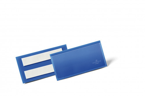 DURABLE 175907 Samoprzylepna kieszeń magazynowa 100x38mm granatowy op (50 szt.) 175907