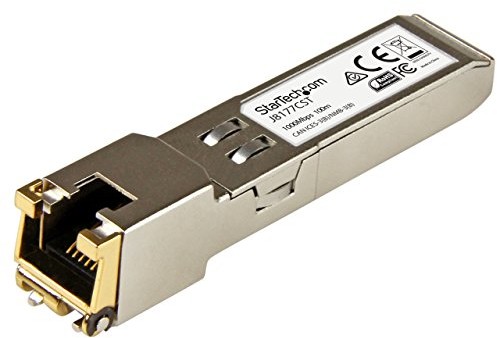 StarTech . com Module (moduł przekaźników SFP światłowodowych, srebro J8177C