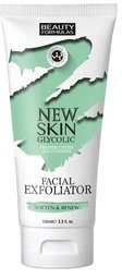Beauty Formulas New Skin Glycolic, peeling do twarzy z kwasem glikolowym, 100 ml