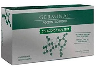 Germinal germinal acción szyjna colágeno Y elastina 30 ampollas