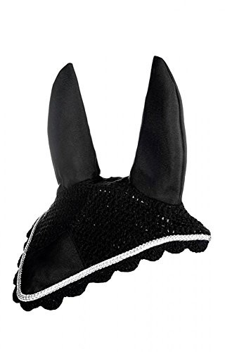 HKM Sports Equipment HKM czepek na muchy, m, czarny/srebrny 33879171