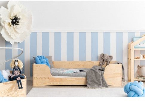 Elior Drewniane łóżko młodzieżowe Abbie 6X- 21 rozmiarów