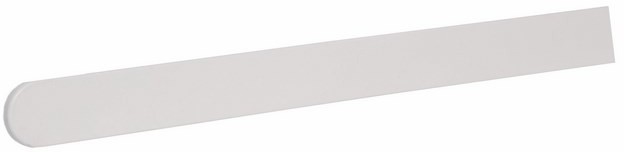 Listwa boczna do parapetu 40 cm biała