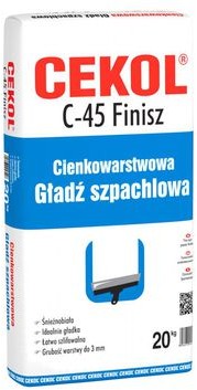 Cekol Gładź szpachlowa C-45F 20 kg