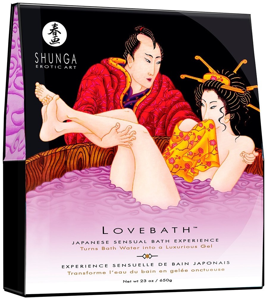 Shunga Żel do kąpieli - Lovebath Sensual Lotus Zmysłowy Lotos