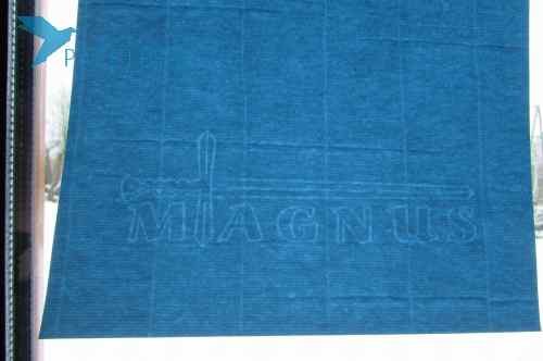 Papeterra Magnus Blue, 100g, 500ark A4 Niebieski fakturowany - żeberkowany 2 str wzór papier ozdobny (ppp272) (1) ppp267