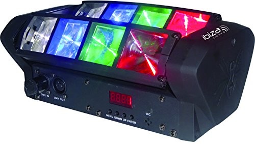 Ibiza 15  1430 led8 efekt świetlny Mini MINI-Spider LED8-MINI