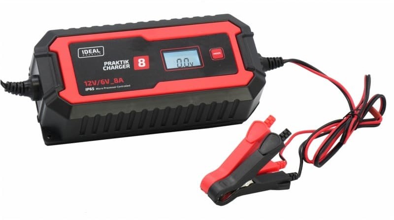 IDEAL PRAKTIK CHARGER 8 LCD 6/12V