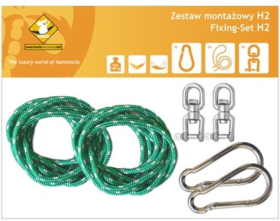 Koala Akcesoria montażowe Zestaw montażowy H2 do hamaków /zh2