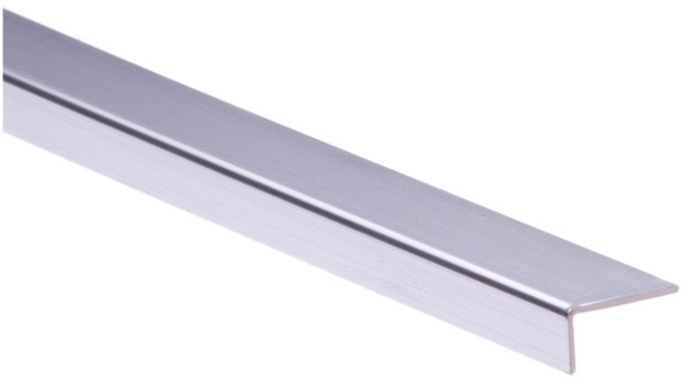 Cezar Kątownik  PCV 20 x 10 x 1 3 mm 2 m srebrny