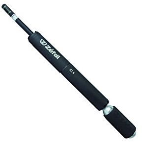 Zefal Ręcznie/CO2 pompy  emisję dwutlenku węgla EZ Max FC + kartusz CO2 z gwintem 16 G (x1), czarny 408005.0