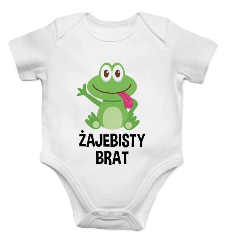 Koszulkowy Żajebisty Brat - body dziecięce z nadrukiem 14050