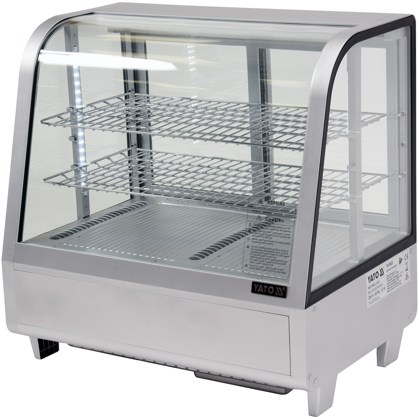 Yato Yato Witryna chłodnicza 100 l srebrna YG-05022