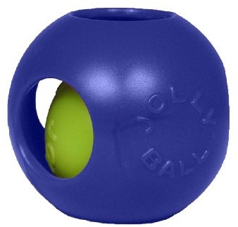 Jolly Pets joll041b psy do zabawy  teaser ball, 15 cm, niebieski 1506 BL