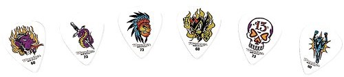 Dunlop DL P 0303 bl100p0.60 schwarzline oryginalne Players Pick (6 sztuki) 24100200006