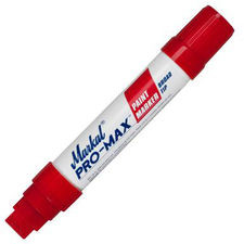 Markal Laco Pro-Max marker przemysłowy czerwony 90902