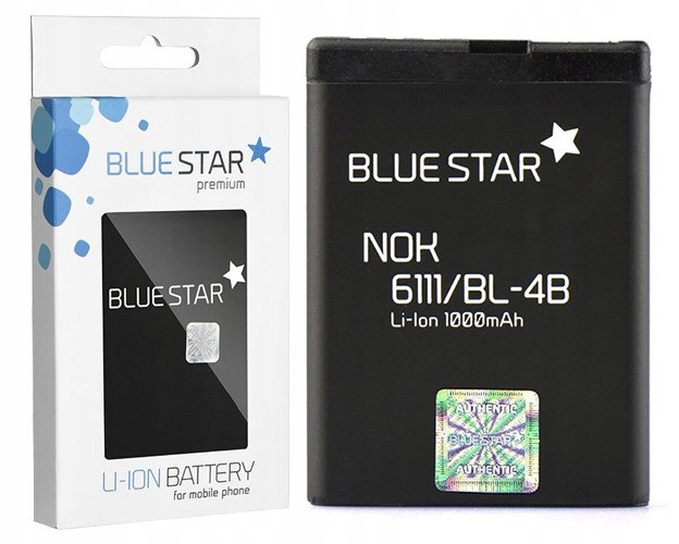 Nokia 6111 7370 Bateria 1000MAH Blue Star Premium