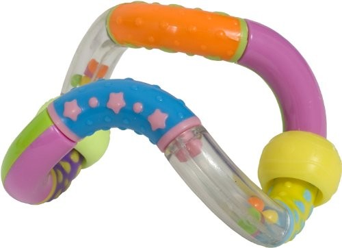 Bieco 05009584  Twist ring smugowy/grzechotka, ok. 15 x 15 x 8 cm