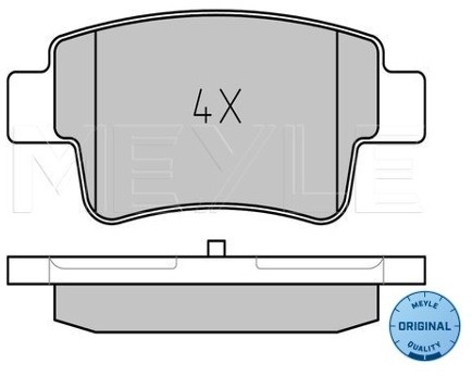 Wulf Gaertner Autoparts Zestaw klocków hamulcowych, hamulce tarczowe Wulf Gaertner Autoparts 025 243 4917