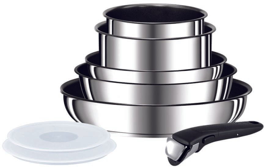 Tefal zestaw garnków 8 szt Ingenio Preference L9409802