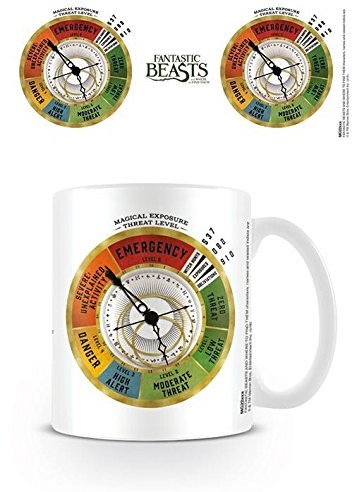 Fantastic Beasts Tworzenie fantastycznych Beasts Threat Level kubek z ceramiki, wielokolorowy MG24264