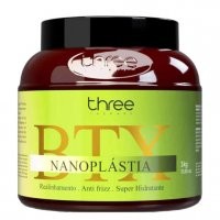 Three Therapy Three Therapy Nanoplastia Botox BTX kuracja do prostowania włosów cienkich i rozjaśnianych 1000 ml