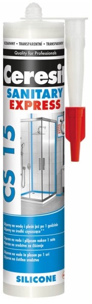 Ceresit Silikon CS 15 Express bezbarwny 280 ml 2681133