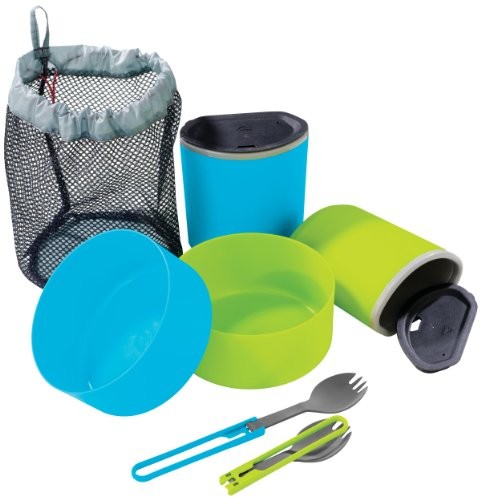 MSR 2-osoba Mess Kit zestaw naczyń do 2 lekki i nie zajmuje dużo miejsca 39137